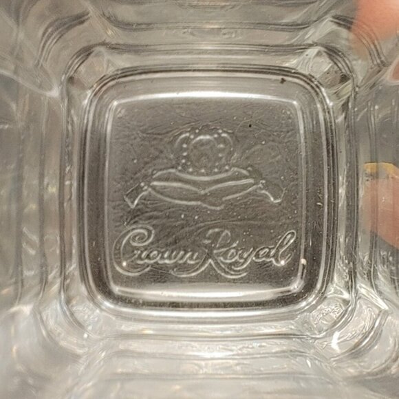 Crown Royal Square Whiskey Glasses - Set of 2 - Picture 2 of 3